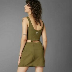 Adidas original womens Rib Two-in-One dress/skirt